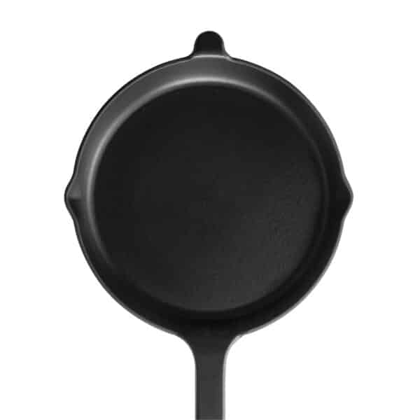 Voeux Elegance Cast Iron Flat Pan 27 cm Black - -Voeux Kitchen