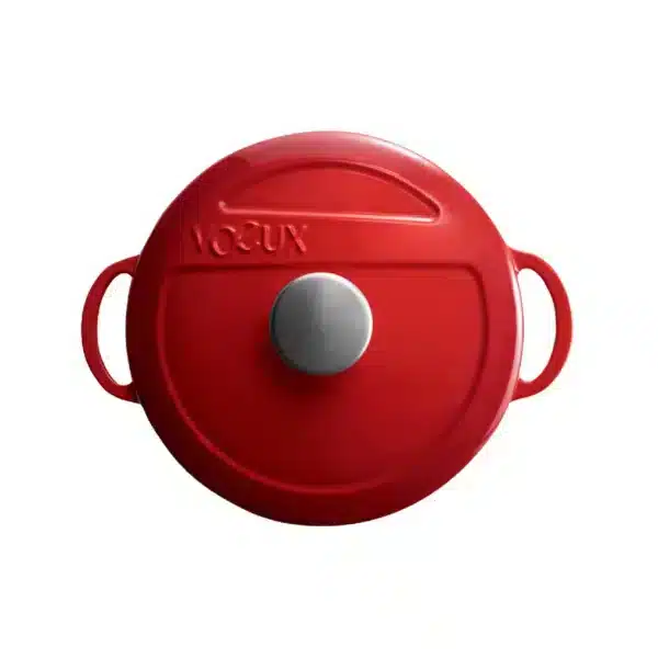 Voeux L'Amour Round Casserole 28 cm Red - -Voeux Kitchen