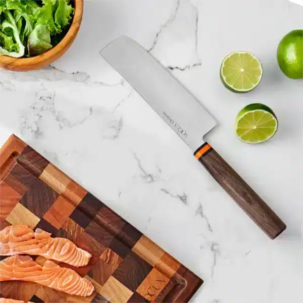 Нож для нарезки Voeux Orient Nakiri 16 см - -Voeux Kitchen