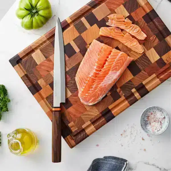 Нож для суши Voeux Orient Yanagiba 23 см - -Voeux Kitchen