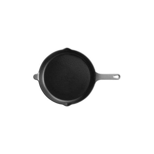 Voeux L'Amour Flat Cast Iron Pan 27 cm Red (Kopya) - -Voeux Kitchen